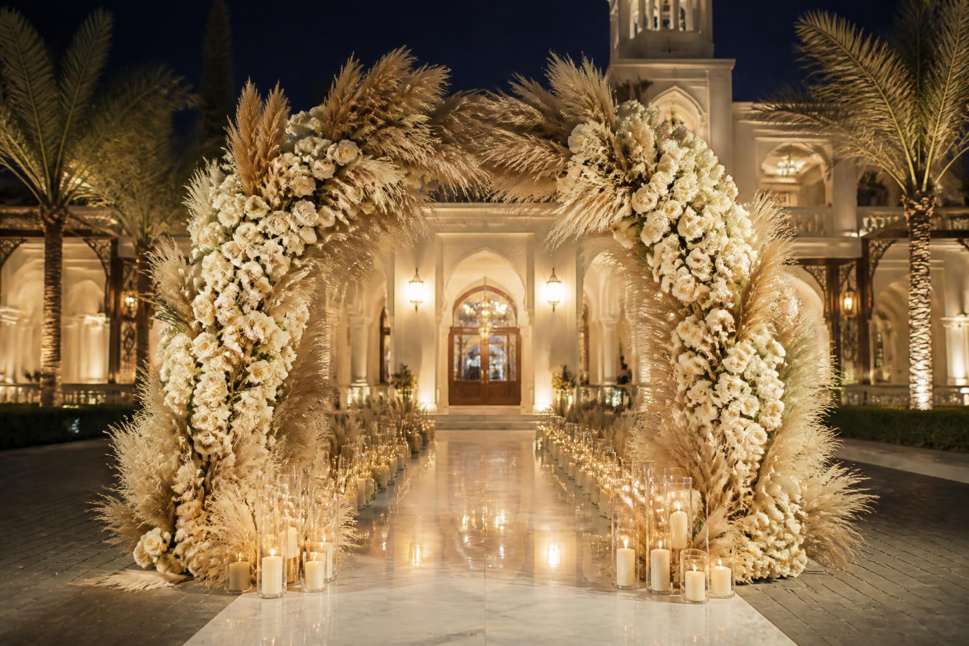 Luxury event décor by Wishing Well Dubai